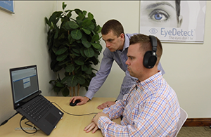 EyeDetect is a new lie detection technology that can detect lies from the eyes.